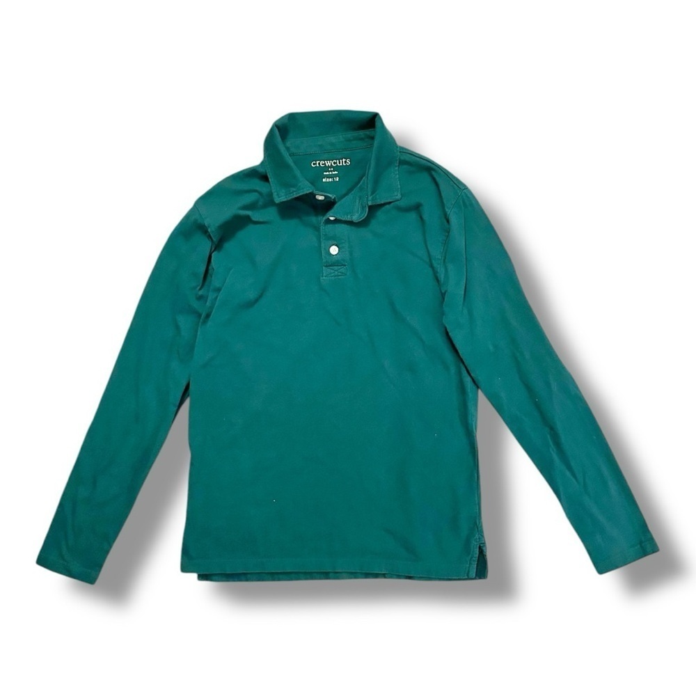 Crewcuts | Long Sleeve Polo Shirt (12) 💚